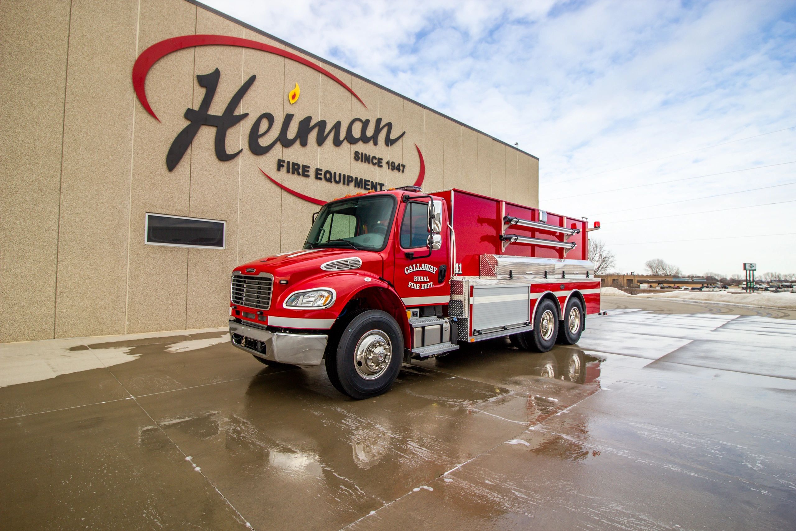 Callaway, NE Rural Fire Dept. Heiman Fire WaterKing